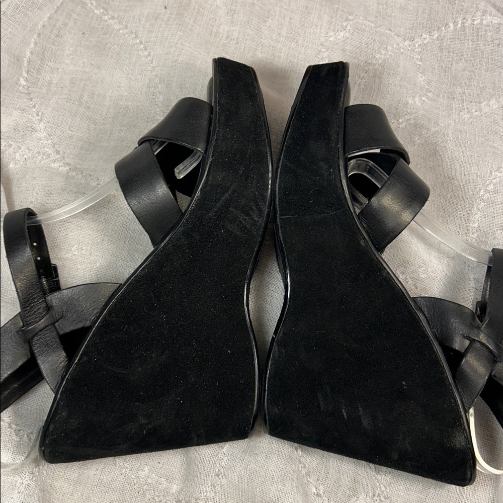 NWOT Kork Ease leather suede sandal wedge - Picture 10 of 16
